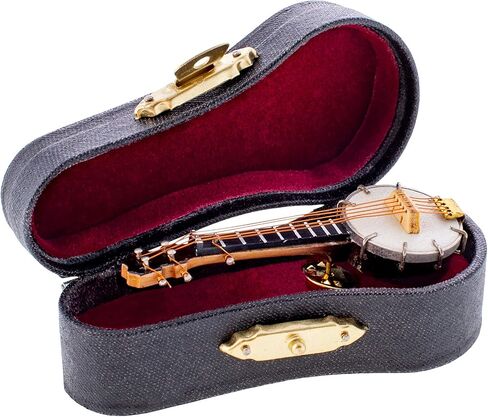 برودواي هدية مصغرة الراتنج حجر البانجو 3 بوصة دبوس الموضة مع القضية in Kuwait