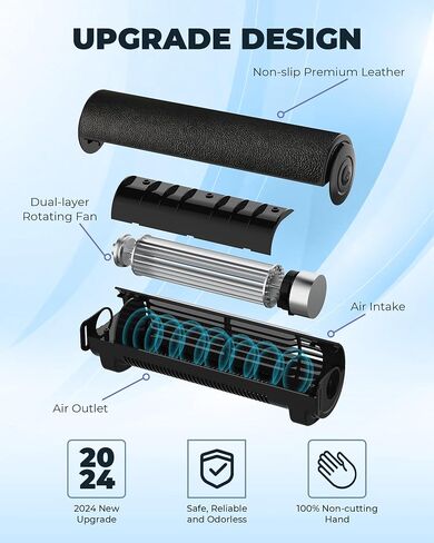 foryou Car Fans Seat Cooling Fans Blow Cold Air Backseat Car Fans Portable Car Fans for Back Seat for Kids for Cars(Light Vision) in Saudi Arabia