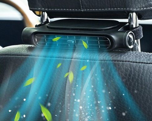foryou Car Fans Seat Cooling Fans Blow Cold Air Backseat Car Fans Portable Car Fans for Back Seat for Kids for Cars(Light Vision) in Saudi Arabia