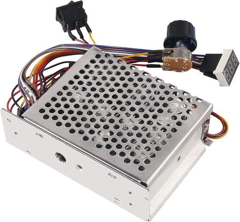1PACK DC Motor Speed Controller 10V-55V 12V 24V 36V 40A Stepless DC Motor Speed Controller with Forward-Brake-Reverse Switch,Ajustable Potentiometer &Digital Display (1PACK) in Saudi Arabia