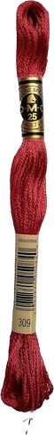DMC 6-Strand Embroidery Cotton Bundle - Rose Color Family -5 Skeins of Thread - 8.7yd Skeins in Saudi Arabia