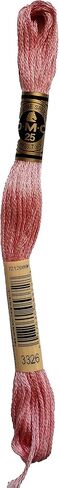 DMC 6-Strand Embroidery Cotton Bundle - Rose Color Family -5 Skeins of Thread - 8.7yd Skeins in Saudi Arabia