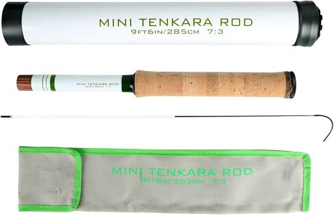 Mini Tenkara Fly Fishing Rod with Extra Tip Section 12ft, 9ft6 in Saudi Arabia