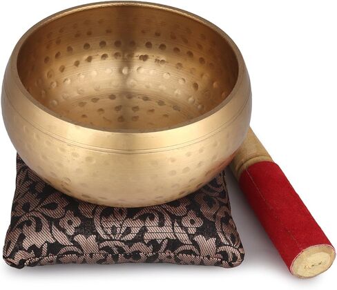 Beautiful New Hand Hammered Brass Singing Bowl Tibetan Meditation Yoga Singing Bowls 5.5 Inch in Kuwait