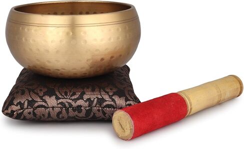 Beautiful New Hand Hammered Brass Singing Bowl Tibetan Meditation Yoga Singing Bowls 5.5 Inch in Kuwait