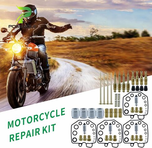 4 حزمة المكربن ​​Carb إصلاح إعادة بناء عدة لهوندا CB750C CB750 CB750C CB750K CB750SC الولايات المتحدة 1980-1983 يستبدل 18-2554 in Kuwait