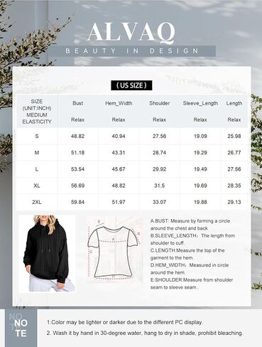 AlvaQ Womens Oversized Hoodies Fall Winter Casual Quilted Long Sleeve Drawstring Hooded Pocketed Sweatshirts Pullover Top in Saudi Arabia