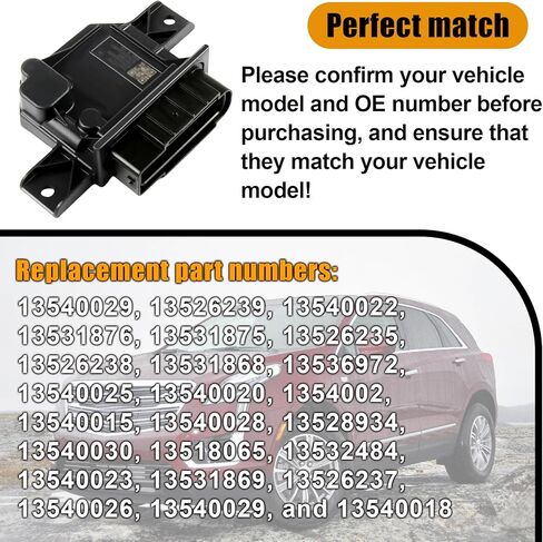 وحدة التحكم في مضخة الوقود 13540029 متوافقة مع 2018-2022 بويك ريجال سبورتباك إنكور تشيفي ماليبو بليزر إكوينوكس تريل بليزر كاديلاك XT5 جي إم سي أكاديا تيرين in Kuwait