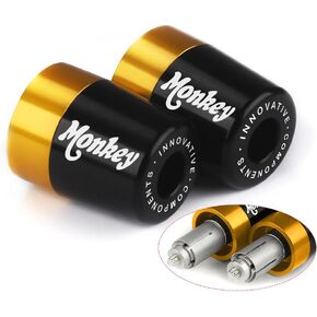 Handlebar Grip End for Honda Monkey 125 / Z125 ALL YEAR Motorcycle CNC Handlebar Bar Ends Plug Balance Pad monkey125 Accessories