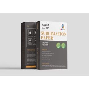 CFD Sublimation Paper, 8.5 x 11 Inch 100 Sheets