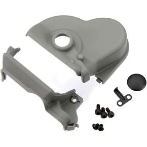 Traxxas 3977R Gear Cover and Dust Plug with 3x6mm Counter Sunk Hardware, 3-Piece