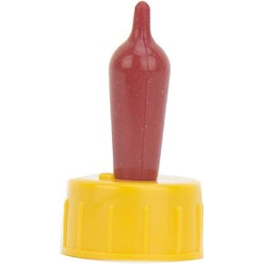 Ideal 7006 Red Screw-On Teat, 2-pack, Red, 5 oz