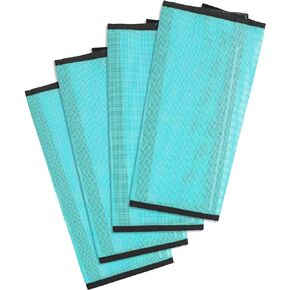 Huimpet Premium Horse Fly Boots, Ultimate Protection Set for Horse Legs - Breathable Mesh, Stay-on Design, Stomp Reduction (Set of 4)-Green in Kuwait