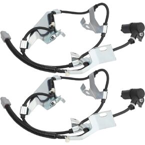 OCPTY ABS Sensor,Front&Right Wheel Speed Sensor ALS745 Fit for 1998-2007 for Lexus LX470 Pack of 2