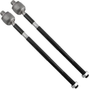 2Pcs Front Inner Tie Rods End Links Left Driver & Right Passenger Fit For Chevy Equinox 2010 2011 2012 2013 2014 2015 2016 2017 2.4L, For GMC Terrain 2010-2017 2.4L Replace# 19207056 EV800648