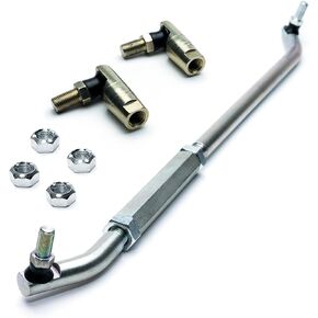 HD Switch Tie Rod & Ball Joint Steering Rebuild Kit AM124359, AM125418 fits John Deere Sabre Scotts 1842GV 1842HV 1848GV 1848HV 1948GV 1948HV 2048HV 2148HV 2254HV 2354HV S2048 S2348 S2554 2554HV G100