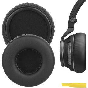 Geekria QuickFit Replacement Ear Pads for JBL Synchros S400BT Headphones Ear Cushions, Headset Earpads, Ear Cups Cover Repair Parts (Black)