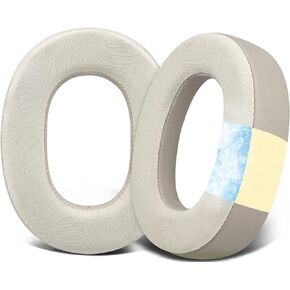 SOULWIT Cooling Gel Earpads Replacement for Jabra Evolve2 85 UC/Evolve 2 85 MS Wireless Headset (Do Not fit Elite 85H), Ear Pads Cushions with Ice Silk Fabric, Noise Isolation Foam - Black