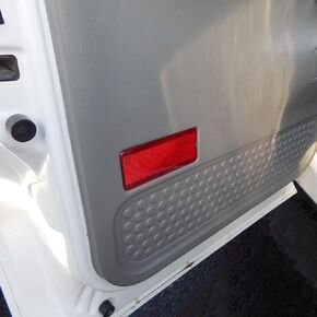 4 Premium Door Reflectors Interior Red Compatible with Ford (1999-2007 SuperDuty F250 F350 F450 F550 Super Duty & 2000-2005 Excursion)