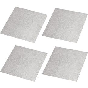 uxcell Microwave Oven Waveguide Cover Mica Plate Sheet Insulation Board Repairing Kit 3.9 x 4.7 Inch 4pcs