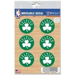 Wincraft NBA Boston Celtics Face Tattoos, Team Colors, One Size