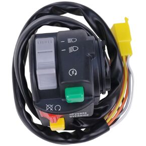Left Handlebar Control Start Stop Headlight Switch Compatible with Arctic Cat 400 Automatic TRV 450 500 550 650 700 1000 Thunder Cat 2008-2010 0509-014 ATV