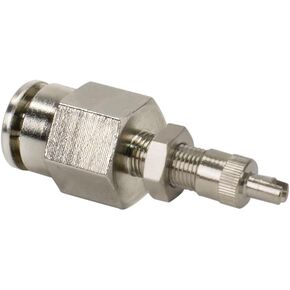 Viair Corporation DOT Inflation Valve (for 3/8" Air Line) PTC Style, Nickel Plated (2 pcs), Gold