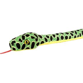 Wild Republic Big Head Anaconda 70" Snake Childrens Plush Cuddly Soft Toy Animal, Multi (13052)