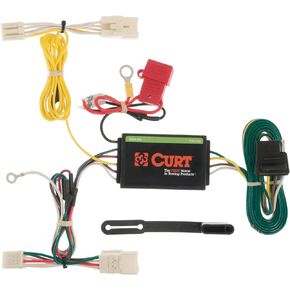 CURT 56156 Vehicle-Side Custom 4-Pin Trailer Wiring Harness, Fits Select Toyota Prius V