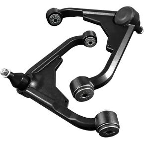 أذرع التحكم العلوية الأمامية لـ 2000-2010 Chevy Silverado GMC Sierra 2500HD 3500HD 4WD، 2003-2009 Hum-mer H2، ذراع التحكم عالي التحمل 3 بوصات يحل محل ذراع التعليق OEM in Kuwait