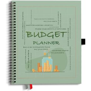 Budget Planner 2024-2025, Monthly, Weekly Budgeting Book, Financial Planning, Track your Family Expenses, Cash, Paycheck, Bills, Debts, Emergency Fund, Retirement