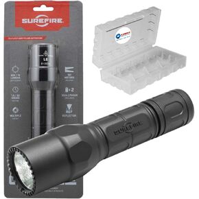 SureFire G2X LE Compact LED Flashlight 600 Lumen Tactical Light, Black Bundle with a Lightjunction Battery Box in Saudi Arabia