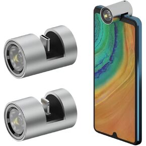 Mini Flashlight Keychain,Led Lights for Phone,280 lumens EDC Portable LED Lights,USB c Flashlight,Phone Light for Pictures,Suitable for Camping, Taking Pictures, Running, Cycling(Type-C)