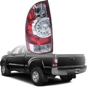munirater Tail Light Rear Brake Lamp Assembly Replacement for 2005-2015 Tacoma Pickup Truck Driver Side