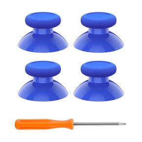 eXtremeRate Thumbsticks for Xbox Series X|S, 4PCS Replacement Joysticks Repair Kit for Xbox Wireless Controller, Custom Accessories Analog Stick for Xbox One S/X/Elite Controller - Clear Green