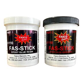 110 Epoxy Glue Pint Kit (Wood, Aluminum, Fiberglass)