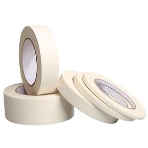 5 Rolls White Masking Artists Tape Canvas Framing Tape Masking Artist Tape Removable Craft Paper Tape Watercolor Art Tape Art Masking Tape Bulk for Drafting Art Watercolor Painting