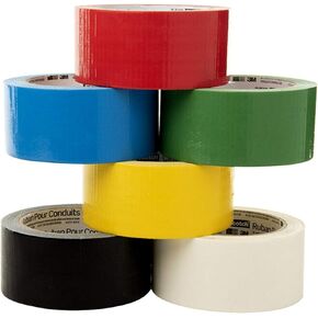 Scotch Colored Duct Tape, 6 Rolls, Great for Teacher Supplies and School Supplies, Craft Supplies & Materials (920-6-P1)