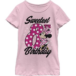 Disney Girl's Sweet 8th Birthday T-Shirt