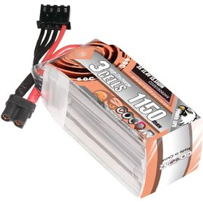 بطارية ليبو 1150 مللي أمبير في الساعة 3S 11.4V 50C HV مع موصل XT30 لطائرة RC بدون طيار FPV Quadcoper CD3S115060HV CD3S115060HV