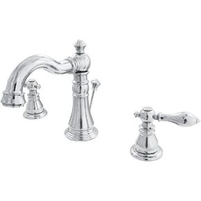 Kingston Brass FSC1971ACL American Classic Widespread Lavatory Faucet, 5-5/16" Spout Reach, Polished Chrome