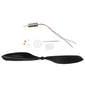 3.7V Coreless Brushed Motor Set with 716 720 8520 Motor and Propeller for RC Toy Remote Control Aircraft Coreless Motor(8520 Motor)