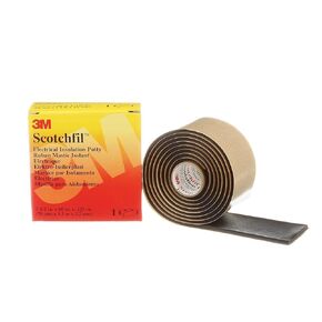 3M Electrical Insulation Putty, 1-1/2 in x 60 in, Black