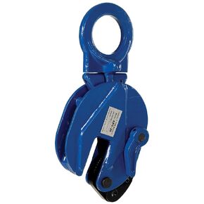 Vestil EPC-20 Vertical Plate Clamp, 0.75" Plate Thickness, 2000 lbs Working Load Limit, 2.38" Bale Opening