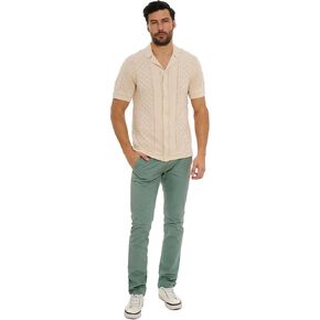 Robert Graham Men's Delmar Short Sleeve Knit Sweater in Kuwait