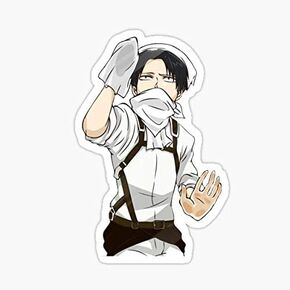 Cleaning Levi Sticker - Sticker Graphic - Auto, Wall, Laptop, Cell, Truck Sticker for Windows, Cars, Trucks