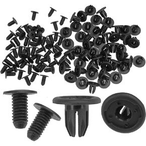 50 Pcs Fender Liner Rivets Clips Replacement for Mini Cooper Replacement Clips