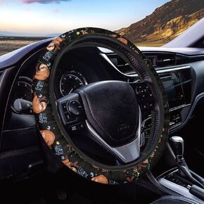 Caring Skeleton Hand Design Universal Steering Wheel Covers,Neoprene Auto Car Steering Wheel Cover Universal 15 inch