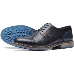 Men's Orthopedic Comfort Dress Shoes Casual Business Leather Oxford Derby Loafers Office Walking Work Flats