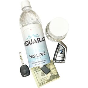 Diversion Water Bottle Stash Safe Can Secret Safes with Leak-proof Lid and Huge Hidden Compartment for Keys, Cash and Valuables